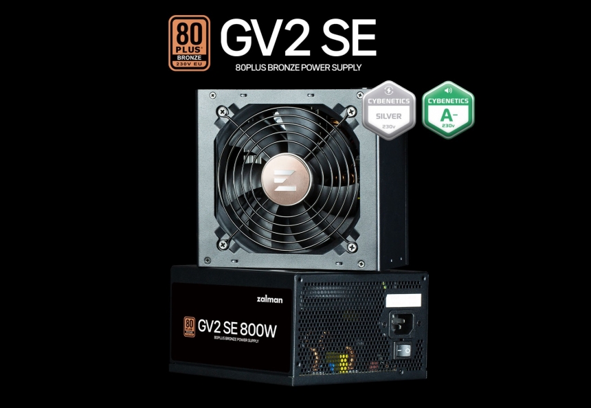 Серія Zalman GV2SE: доступна ефективність 80+ Bronze для сучасних ПК